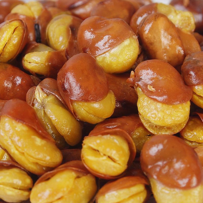 天津咸味兰花豆下酒菜咸口开花豆油炸豆无干燥剂代发批发厂家直销