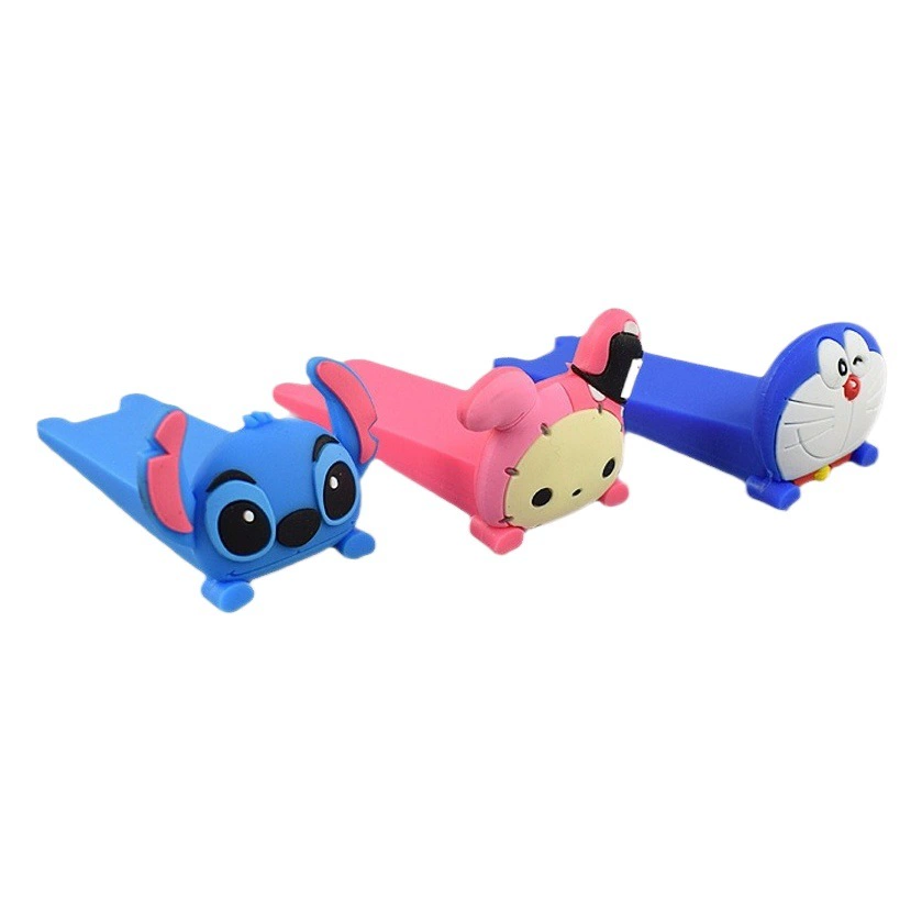 ПВХ мягкая резина Мультфильм Животное дверной стопор анти-защемление дверной штекер производители в наличии оптом