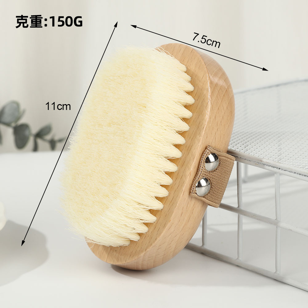 Cepillo Corporal de Masaje de Madera de Madera y Sisal para Baño image 8