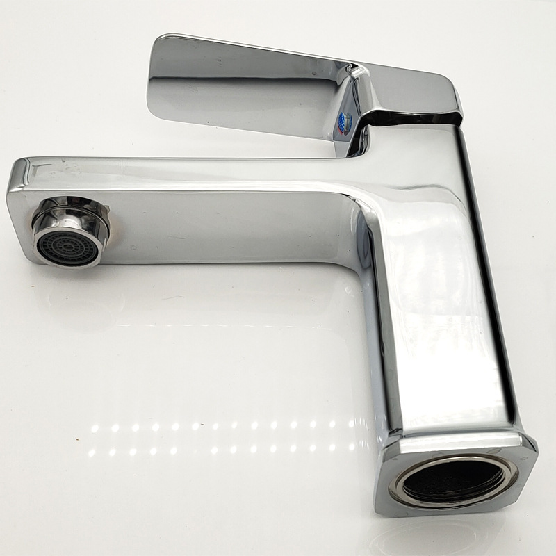 Mu Yi Cobre Cuenca del grifo lavabo del baño bajo el mostrador de la Cuenca caliente y fría de un solo agujero grifo de la nueva fábrica directa de Ventas