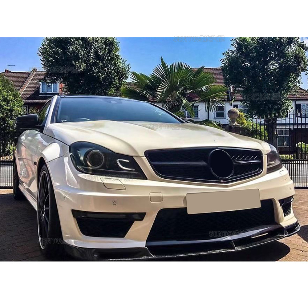 Suitable for 2007-2014 Mercedes-Benz C-Class W204 Modified Amg Grille C180 C200 C250 C300 Front Grille