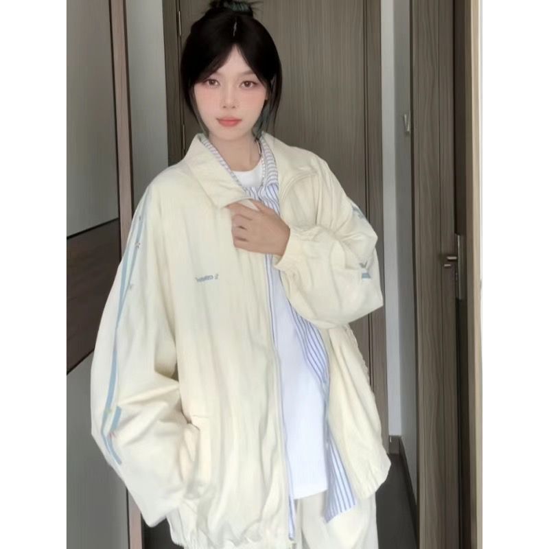 少女韩版宽松显瘦套装时尚秋季开衫跑步卫衣休闲两件套卫衣套装|undefined