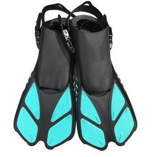 Cross-Border New Professional Adjustable Diving Fins for Adults and Kidsren Training Fins Outdoor Sports Snorkeling Equipment