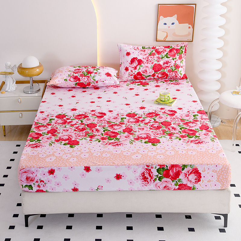 Transfronterizo ins piel abrasivo cama de una sola pieza Simmons cubierta de protección de colchón doble cubierta de cama de tres piezas al por mayor