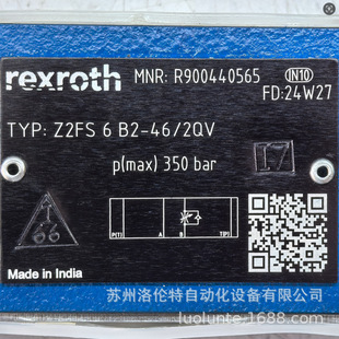 R900440565  Z2FS6B2-4X/2QV Rexroth / Һ���y / ȫ��ԭ�b