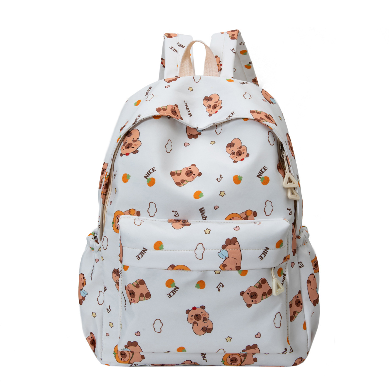 Nueva impresión de dibujos animados mochila infantil ocio versátil mochila de estudiantes de primaria y secundaria de gran capacidad mochila de estudiantes de secundaria