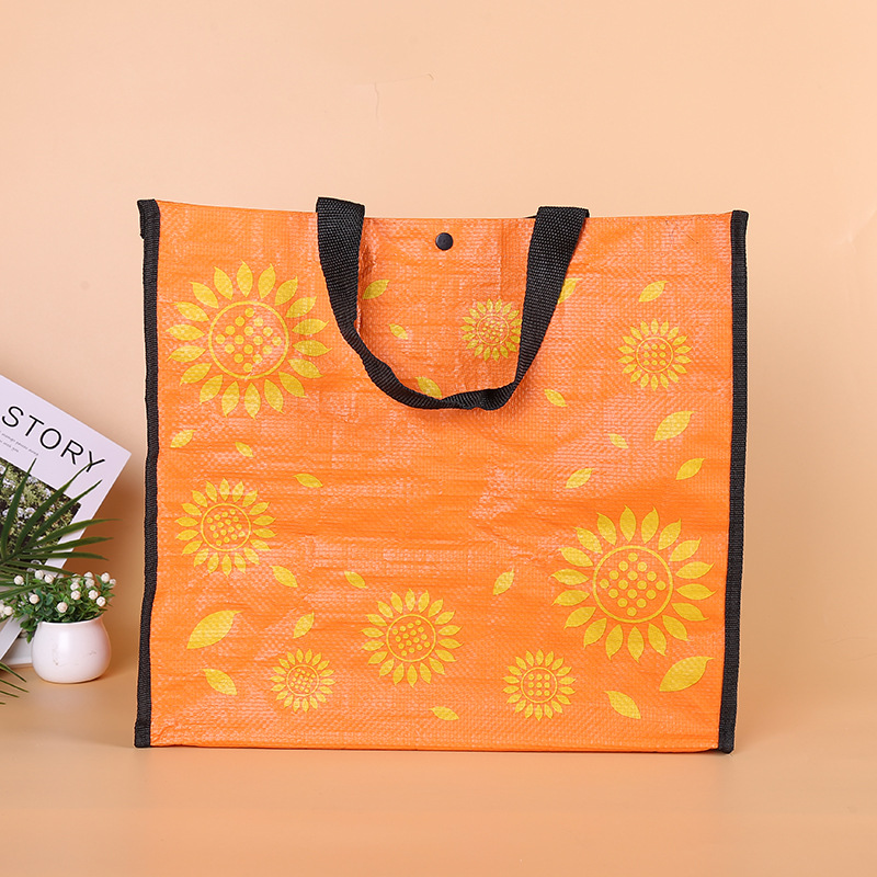 定做手提编织袋塑料覆膜购物礼品袋复合定制彩印编织袋