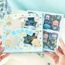 100���֎��N�����b͸��PET��ͨ��ˮ�o�����~�N����Ů��diy�b��N