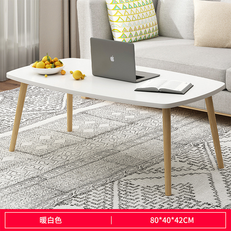 Mesa de café pequeño apartamento casa balcón pequeña mesa de té simple moderna mesa de café creativa estilo ins sala de estar sofá mesa auxiliar