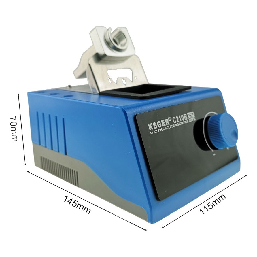 Ksger C210b Estación de soldadura C245 temperatura extrema subida sueño adaptación JBC 210 cabeza de hierro de soldadura 85W150-480C