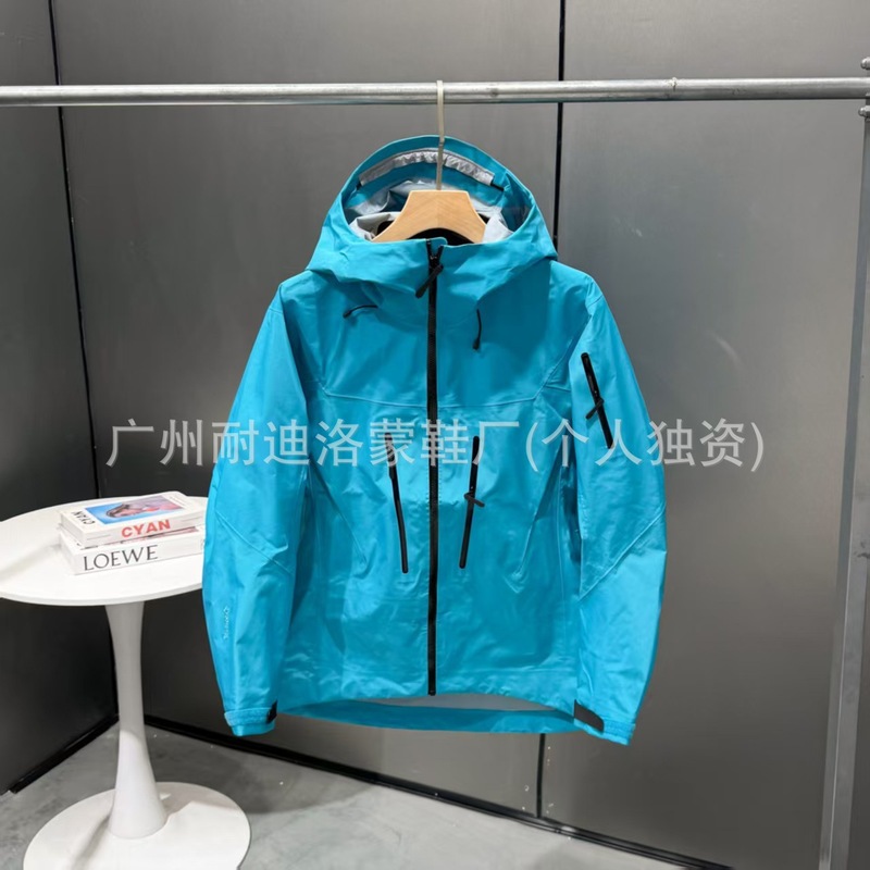 纯原鸟家同款SV7 防风防水三层压胶硬壳冲锋衣男女户外登山运动服|undefined