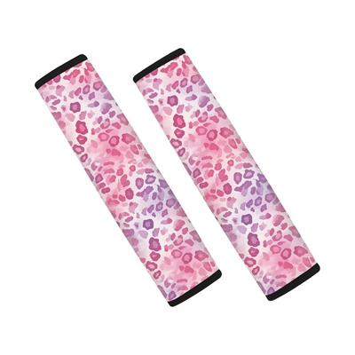 Amazon Populyar Avtomobil Kəməri Örtüyü, Çəhrayı Leopard Printli, Universal