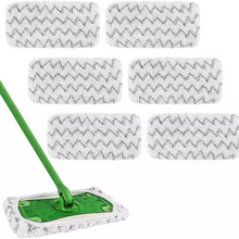 Swiffer拖把布平板拖把布吸水替换布套家用干湿两用旋转拖地布套