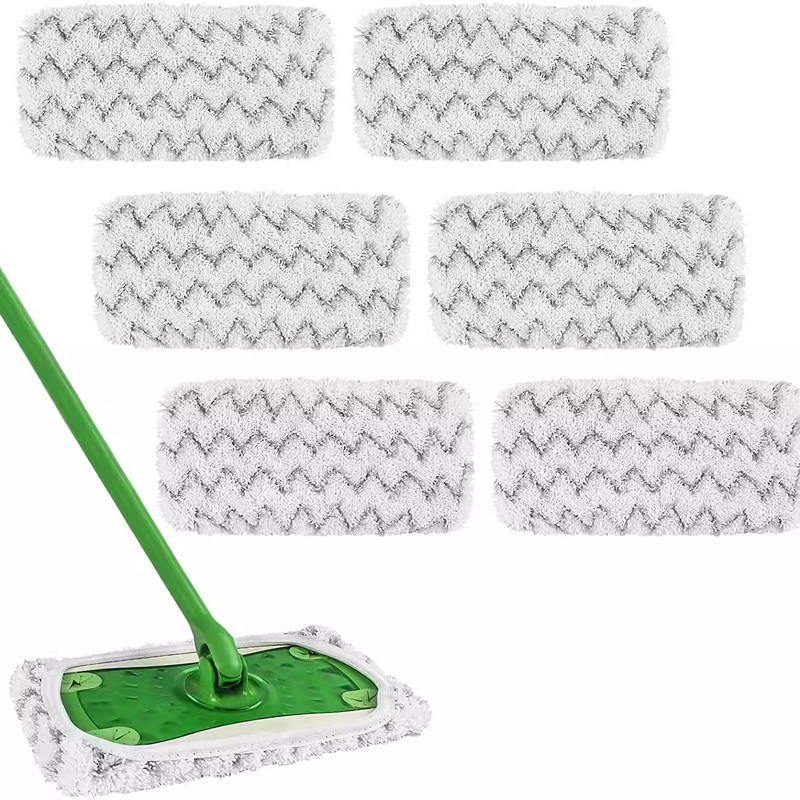 Swiffer mop cloth flat mop cloth absorbent replacement cloth cover household wet and dry dual-use rotating mop cloth cover