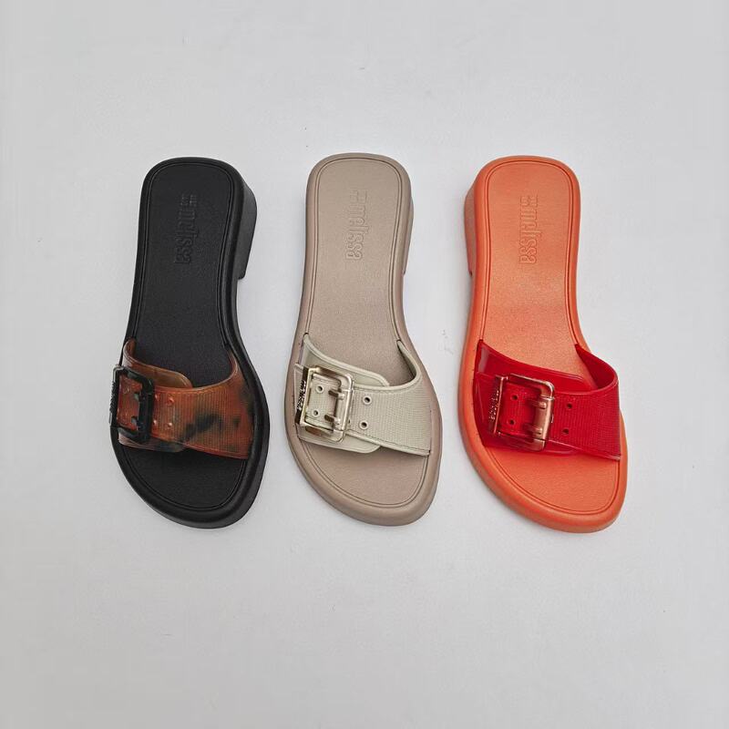 25 Years New Melissa Women's Shoes Jelly Shoes High Heels Flip-Flops Buckle Sandals Fragrant Women's Shoes 25 Years New Melissa Women's Shoes Jelly Shoes High Heels Flip-Flops Buckle Sandals Fragrant Women's Shoes