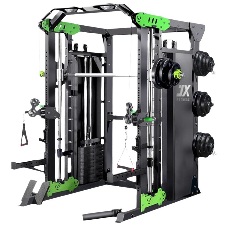 Equipo de fitness pórtico Equipo de fitness interior Equipo de fitness en cuclillas profundo Equipo de gimnasio Máquina Smith Dispositivo de entrenamiento integral