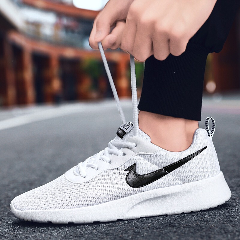 Original Third-Generation Running Shoes London Mesh Sneakers Nike Official Summer Black and White Casual Shoes for Men and Women Gray