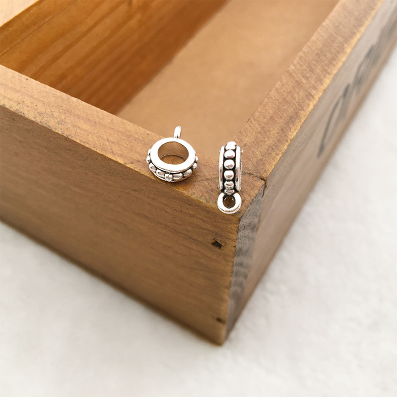 Plata tibetana plata antigua 1 pulsera collar conexión hebilla de plata tibetana tee accesorios DIY aleación accesorios de la joyería 6x9