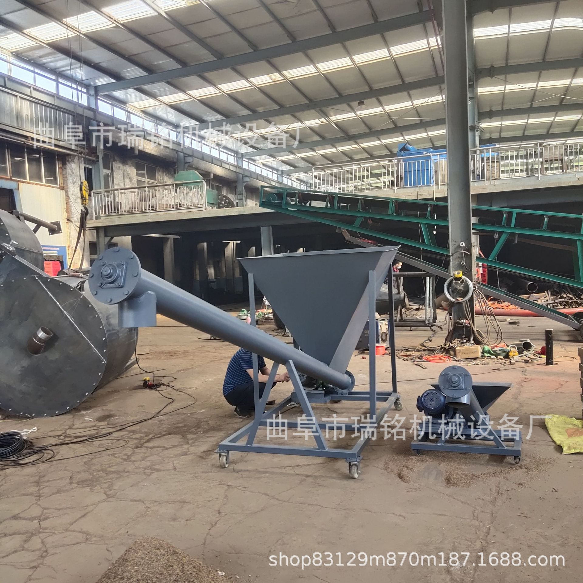 多用途水泥灰螺旋输送机TGFF 沙子颗粒螺旋提升机锯末螺旋输送机