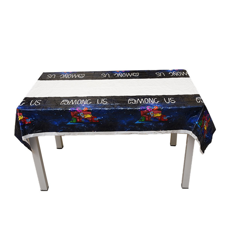 Espacio Hombre Lobo matar ammongus partido decoración suministros juego fiesta de cumpleaños de los niños vajilla traje Placa de papel de fábrica