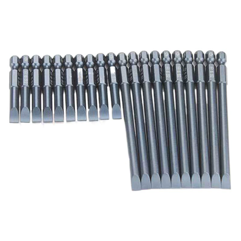 S2 головка отвертки с одной головкой, сильная Магнитная отвертка, удлиненный наконечник пневматической отвертки, головка ручного сверла 50-100 мм