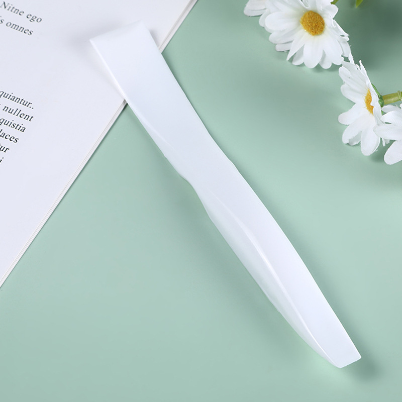 Double-Headed Glue Scraper Stove Decontamination Scraper Window Groove Groove Foldableing Cleaning Scraper Housekeeping Cleaning Utensils Plastic Scraper