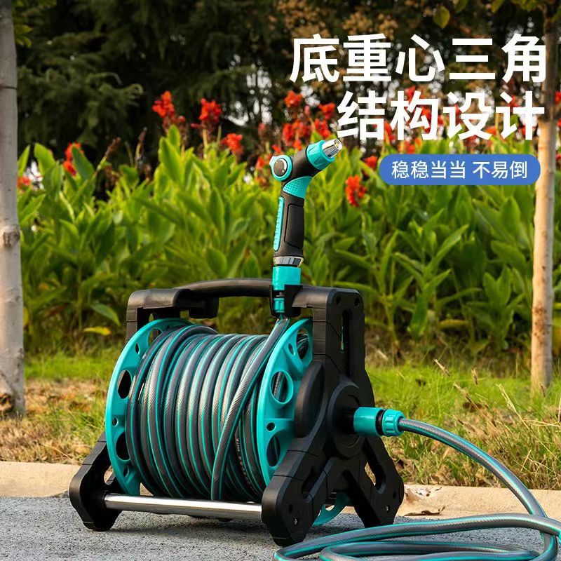 Household High-Pressure Car Wash Water Gun Hose, Garden Hose, Plastic Pipe, Hose for Watering Flowers, Hose for Connecting to the Water Faucet Set