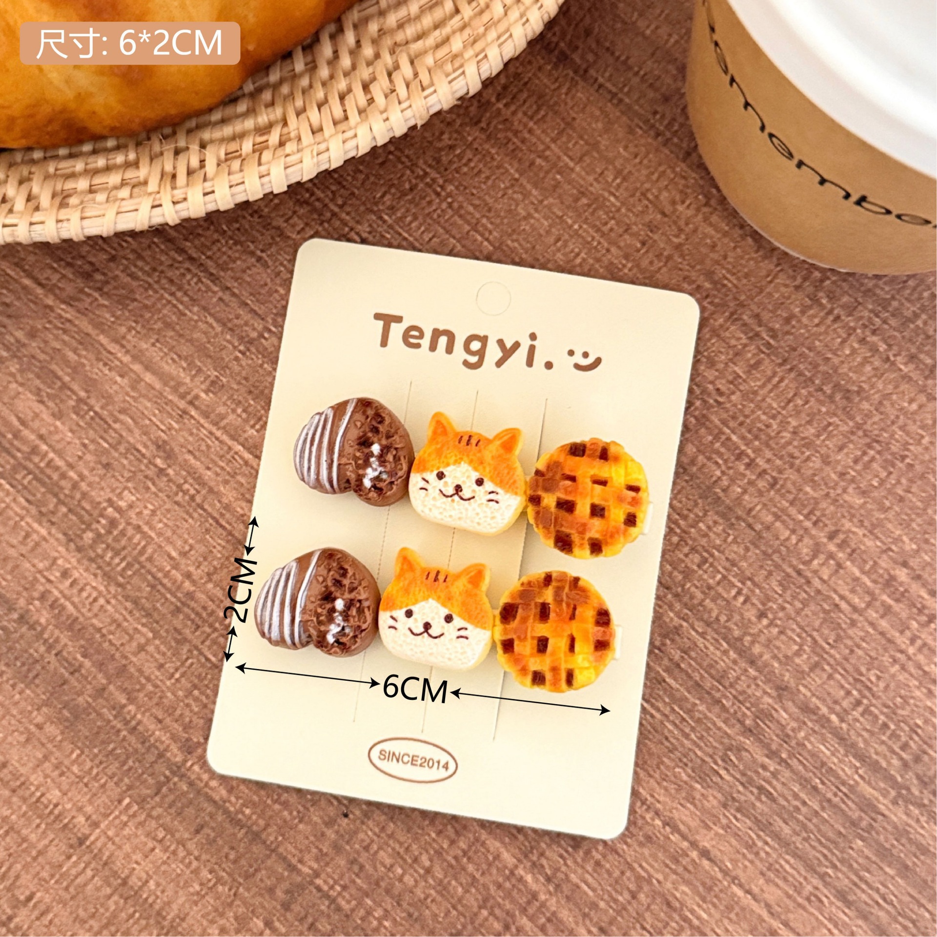 Creativa extraña comida infantil juegan pinzas de cabello comida simulación juegos de cabello de chicas interesantes pinzas de cabello al por mayor