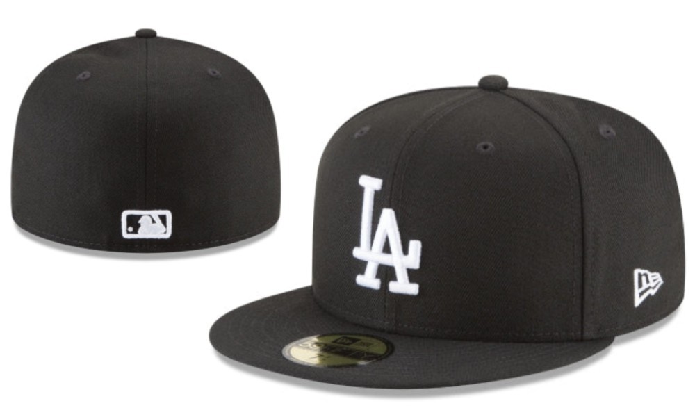 thumbnail for [LA Los Angeles Dodgers] Closed Sun Protection Sun Hat Couple Sun Hat Embroidered Hat Full Baseball Cap