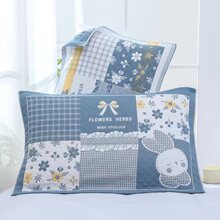 纱布枕巾一对装三层加厚成人大号52*78枕头巾家用学生宿舍批发