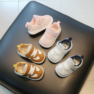 春季新款婴幼儿透气网面学步鞋0一1-2岁男女宝宝软底防滑休闲板鞋