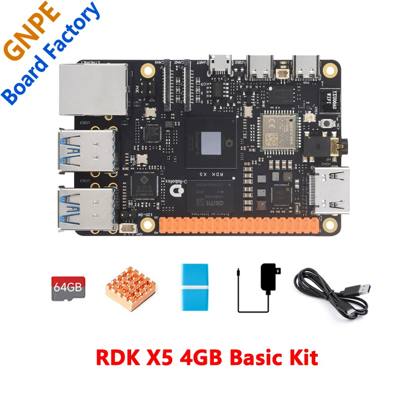 Платформа разработки Horizon D-ROBOTICS RDK X5 для робота-батата Sunrise 5 ROS