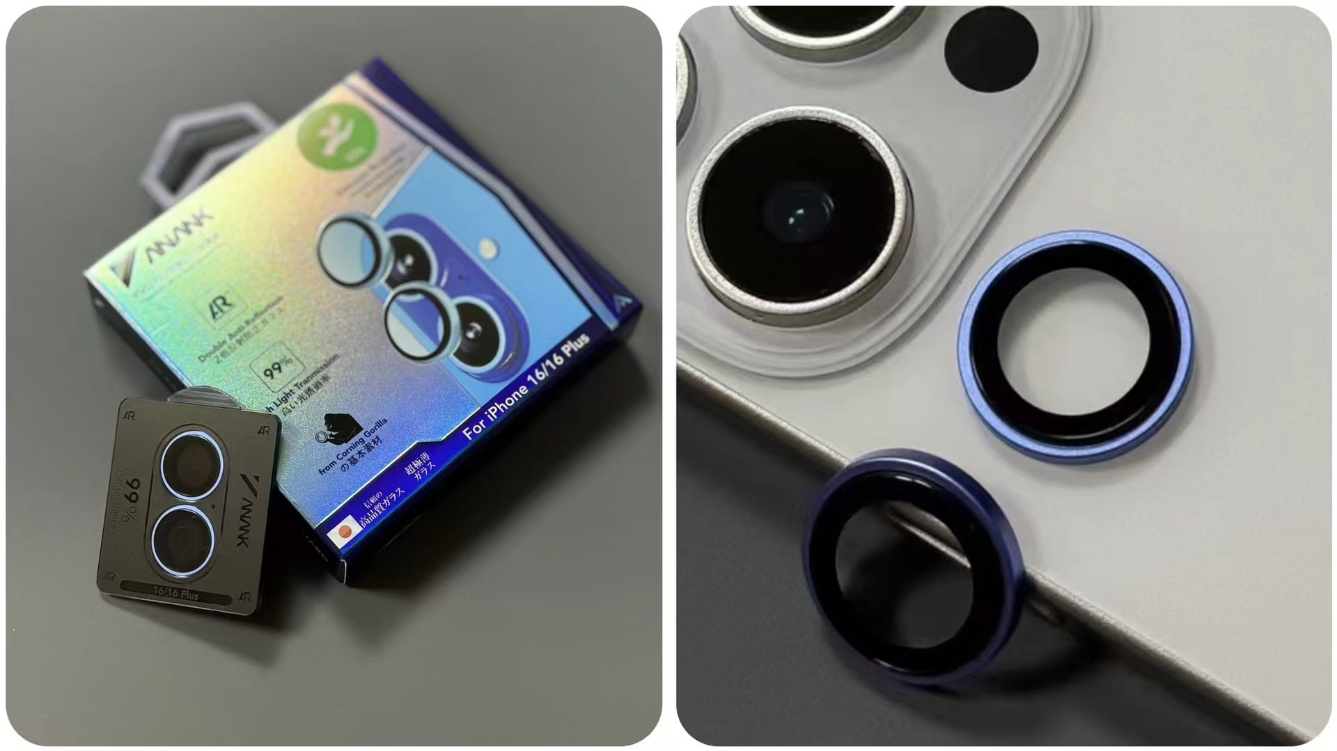 Aplicable a Apple 17Promax teléfono móvil ANANK cámara protector iPhone 16Pro ojo de halcón AR aumento de lente máscara de cabeza