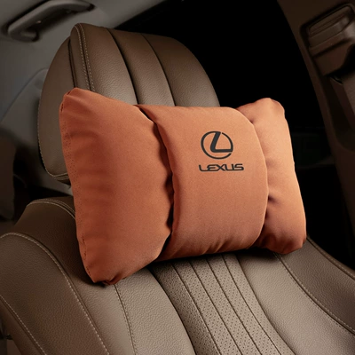 Neck Pillow, Headrest - butterfly-style-ideal-orange-lexus-headrest-set