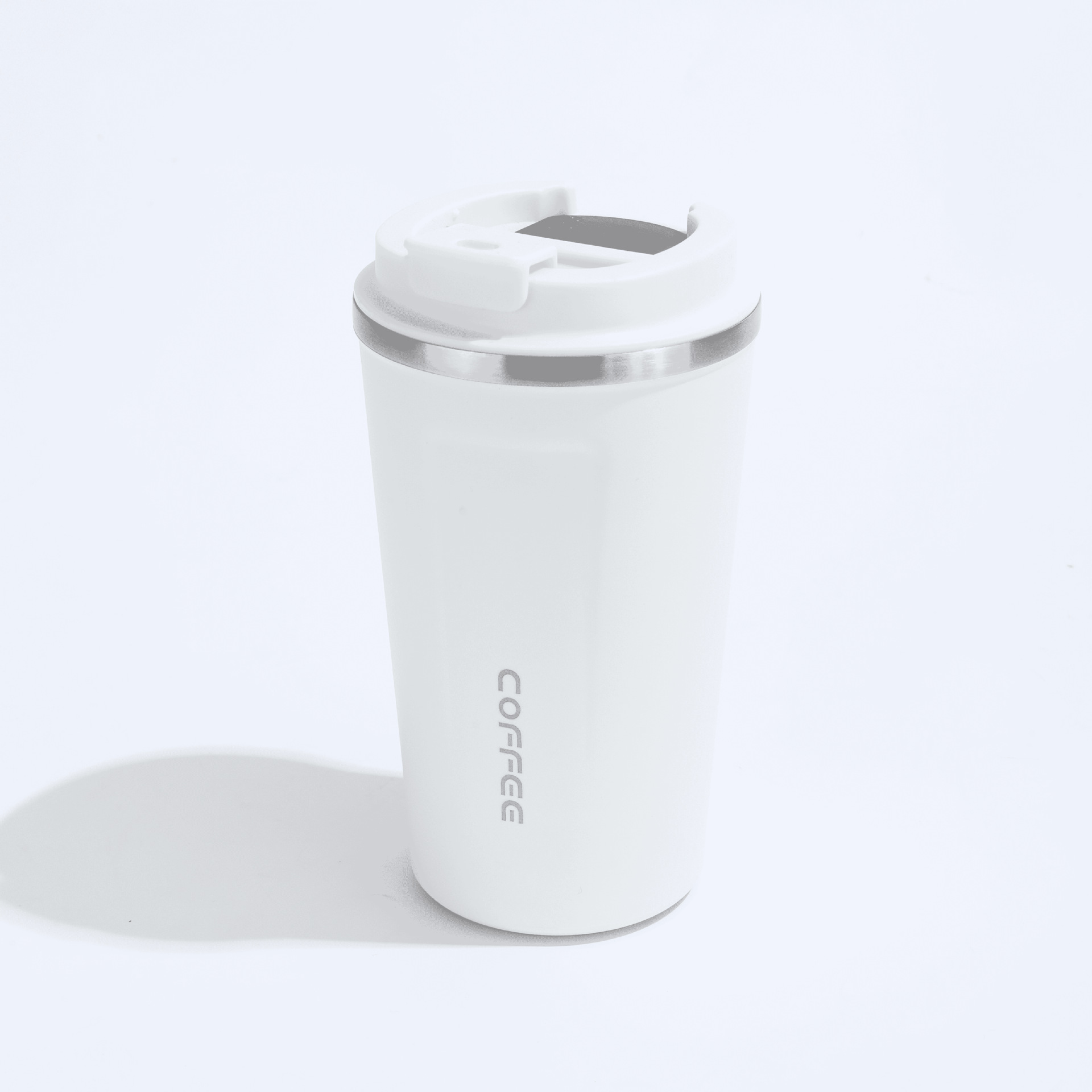 Taza de café de temperatura inteligente transfronteriza de segunda generación de acero inoxidable multifuncional taza de aislamiento térmico para bebidas dobles taza portátil al aire libre