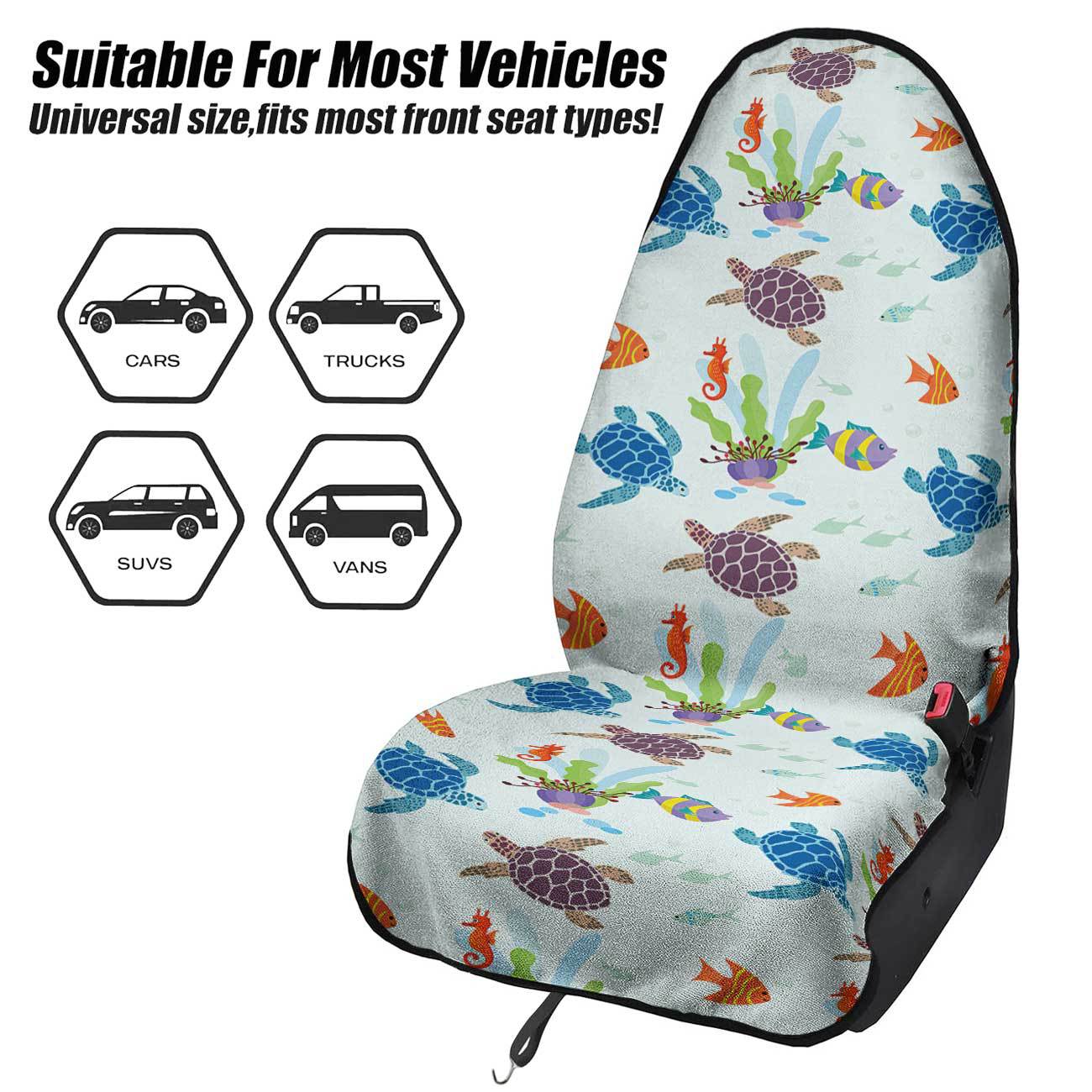 Marine seat towel cover front seat protector suitable for gym and exercise, universal for all seasons and car use
