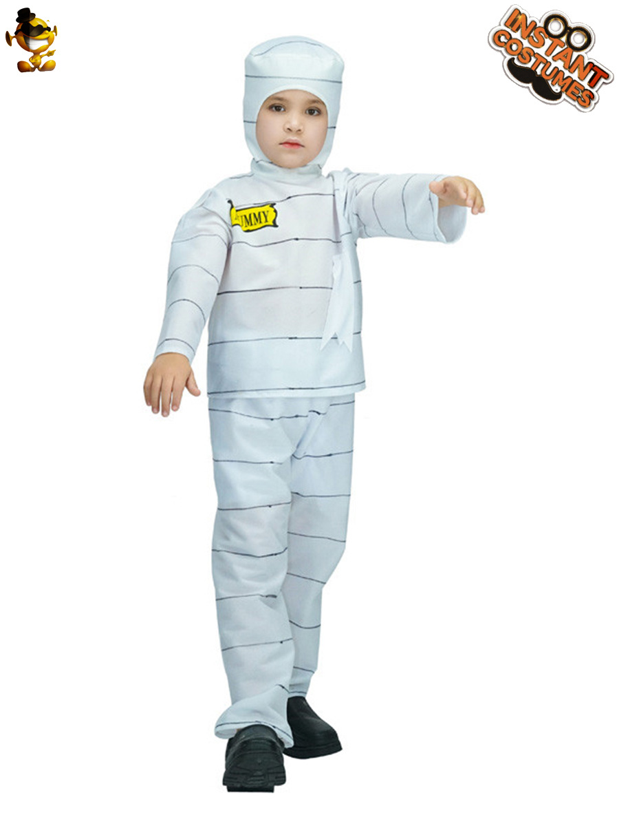Niños Halloween fantasma Festival momia Cosplay traje niño momia traje ropa de fiesta
