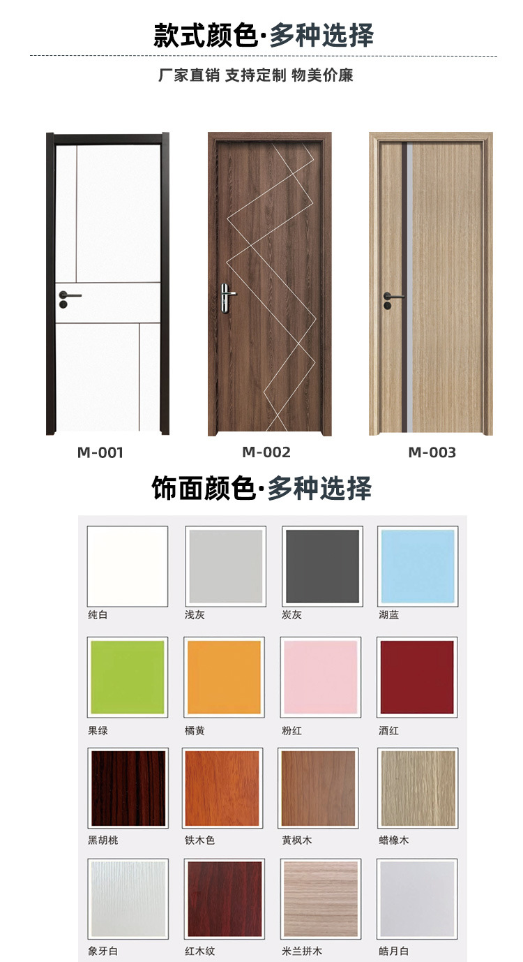 棋牌室门隔音卧室门包厢门包房门 木塑折叠门工程医用医院酒店门-阿里巴巴