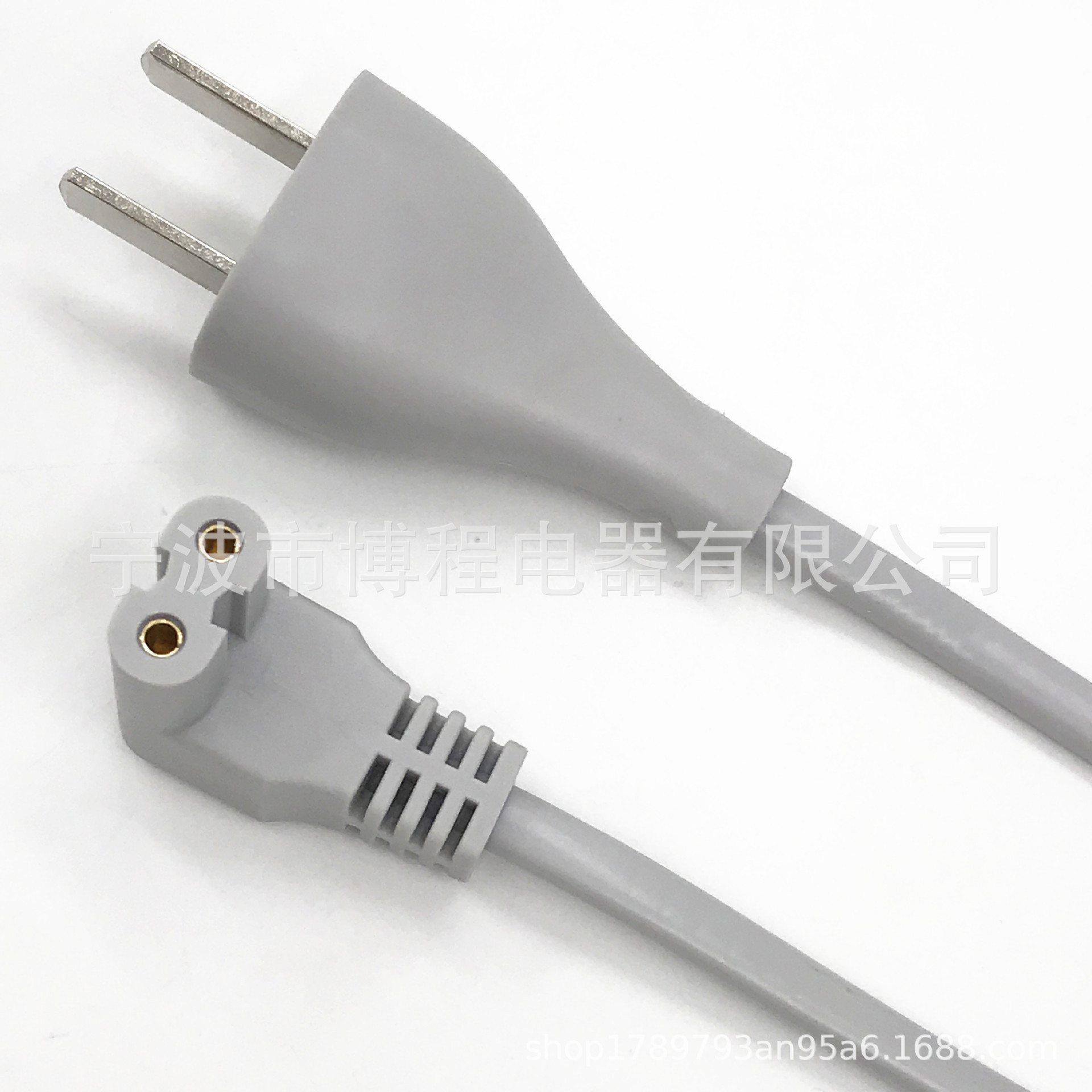 小米国标插头带8字尾B字插头欧标美标电源线国标小米插头线