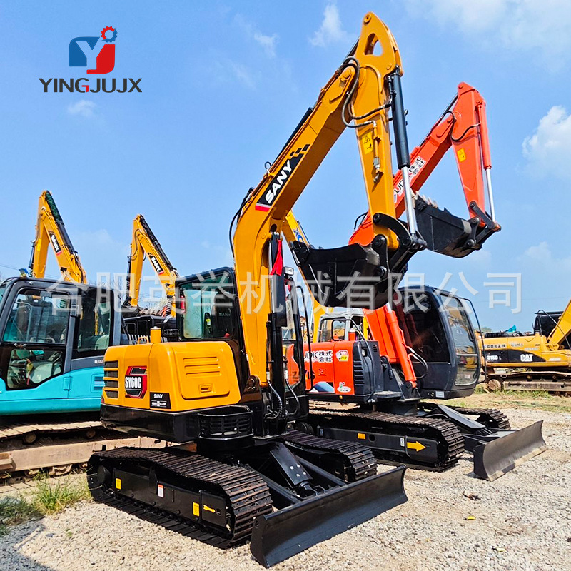 Excavadora de venta directa de comercio exterior Sany60 Sany75 Sany95 Sany135 Sany215 Excavadora image 1