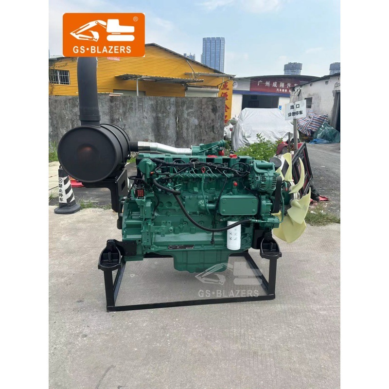 Maquinaria de construcción accesorios de excavadora nuevos de segunda mano original renovación del conjunto del motor para Volvo D6E