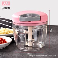 新款蒜泥拉蒜捣蒜泥手动绞肉机打蒜器姜末蒜泥绞蒜器小型