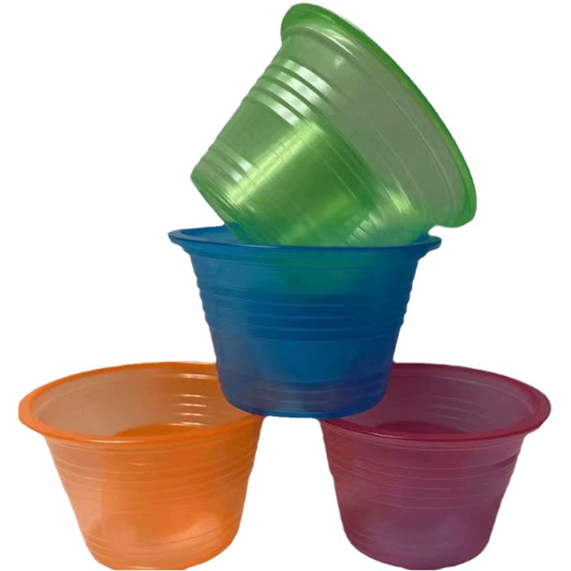 Чашка Средняя чашка из полипропиленового материала Чашка для смешивания Чашка для глубокого вина Одноразовая низкая Толстая Смешанная Питьевая маленькая чашка для вина POWER SHOT Чашка