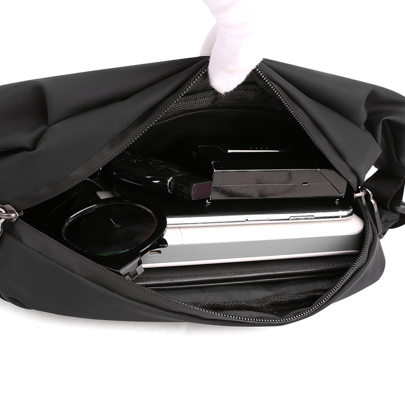 Nueva bolsa de pecho para hombres que ejecuta deportes multifuncionales bolsa de mensajero casual moda coreana hombres frescos y mujeres de la misma moda bolso de la cintura