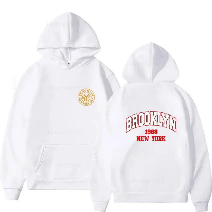 Brooklyn New York Hoodie for Men Hoodie Essentials Men's Cl