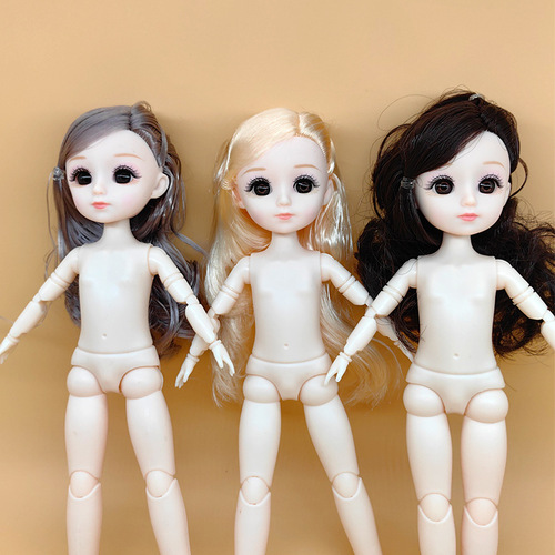 9 inch 22cmbjd body dress up doll 18cm body movable hand doll dress up 20 joints BJD princess doll