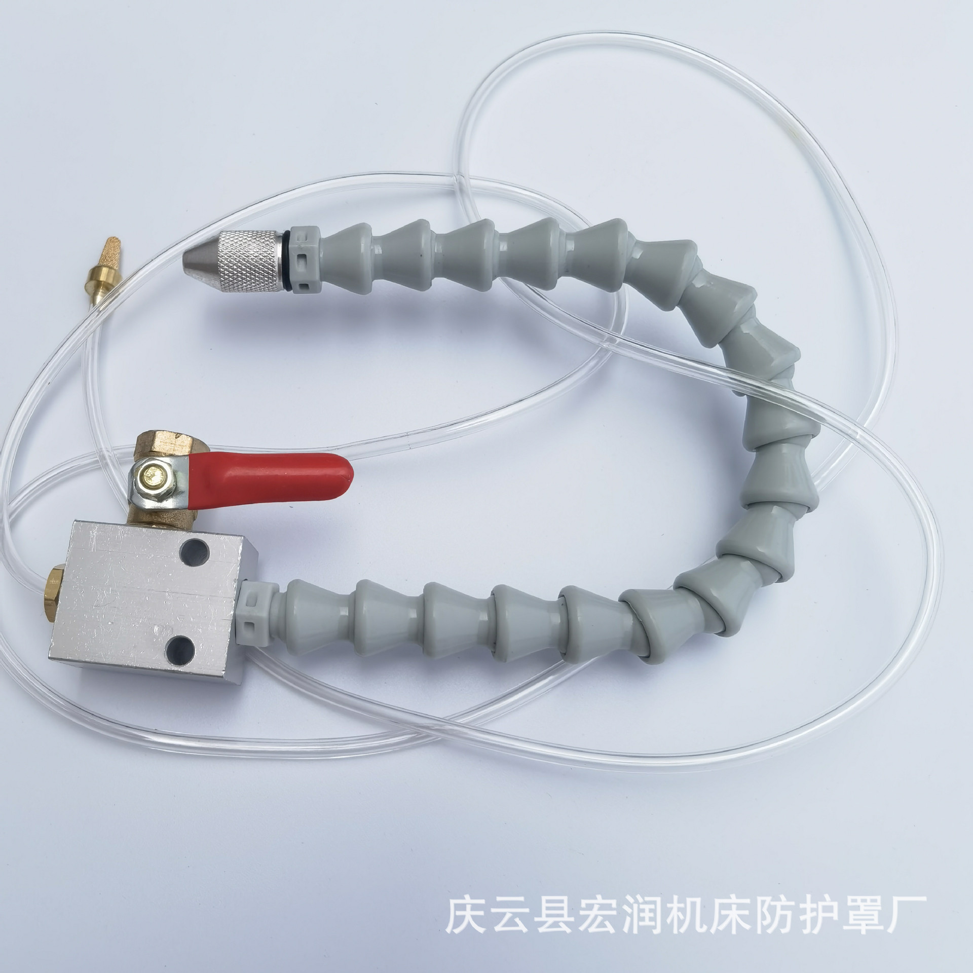 雕刻机切削低压气动喷油器 机床万向竹节管除尘冷却喷雾器总成