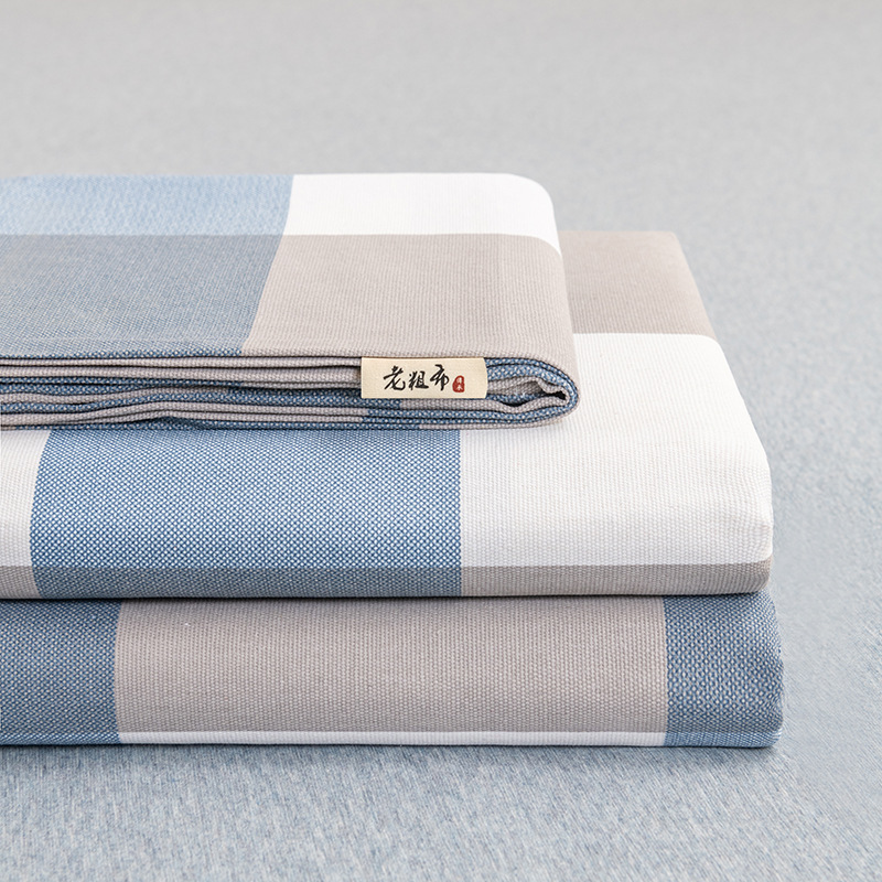 Azul y blanco - cuadrícula