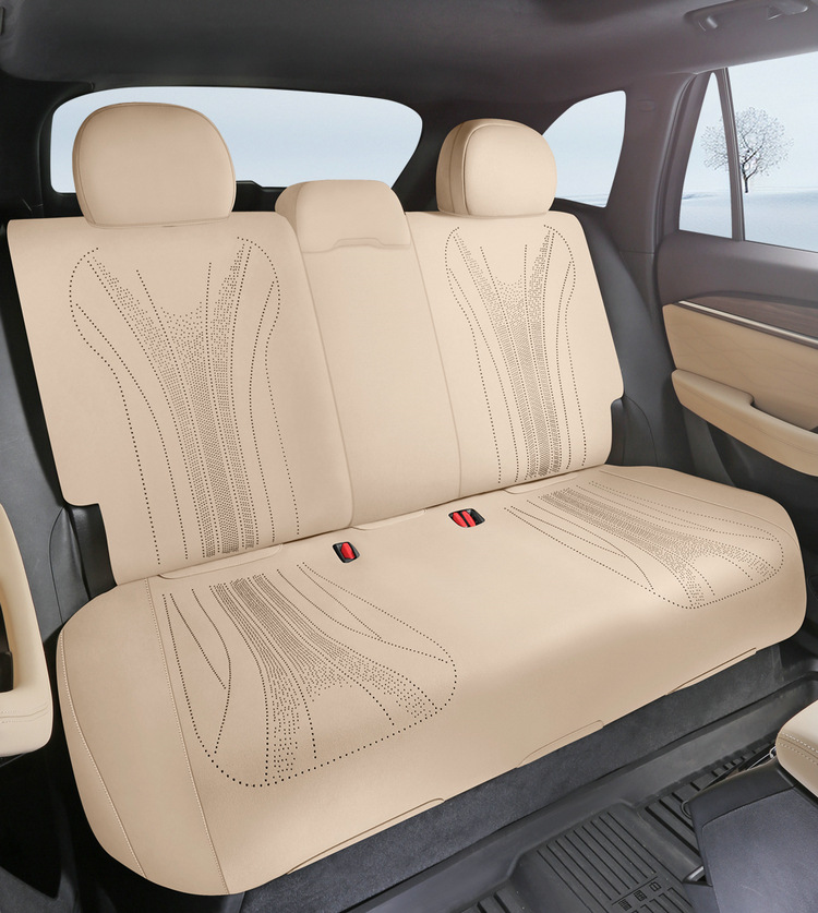 2026 Geely Xingyue L Saddle Pad Seat Cover Half-Cover Oriental Obsidian Seat Cover Suede Car Seat Cushion for All Seasons