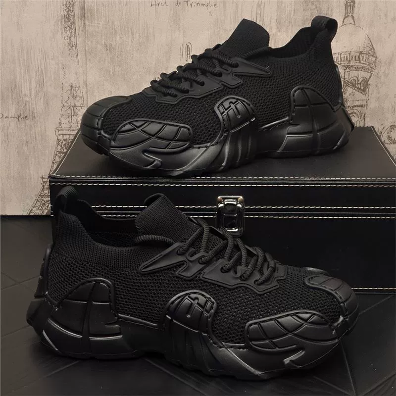 Модная универсальная повседневная обувь для мужчин, удобная легкая обувь из дышащей ткани, модная мужская обувь, дышащая спортивная обувь с сеткой для мужчин.